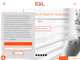 'exlservice.com' screenshot