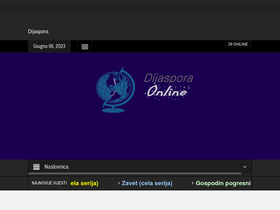 'dijaspora-online.com' screenshot