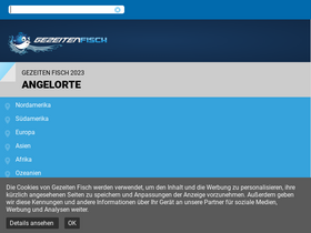 'gezeitenfisch.com' screenshot