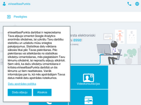 'eveselibaspunkts.lv' screenshot