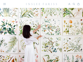 insleefariss.com homepage screenshot