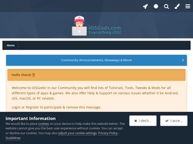 'iosgods.com' screenshot