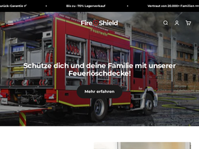 Fireshield homepage screenshot