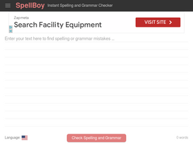 'spellboy.com' screenshot