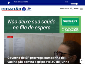 'cidadaonet.com.br' screenshot