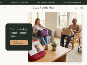 cozyreadshub.com homepage screenshot