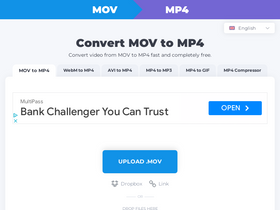 'movtomp4.com' screenshot