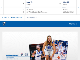 'gocreighton.com' screenshot