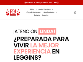 rbjleggins.com homepage screenshot