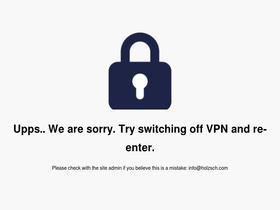 Holzsch homepage screenshot