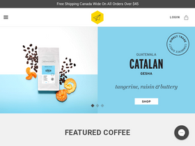 'pilotcoffeeroasters.com' screenshot