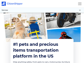 'citizenshipper.com' screenshot