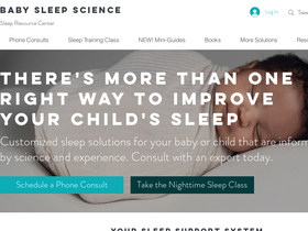 'babysleepscience.com' screenshot