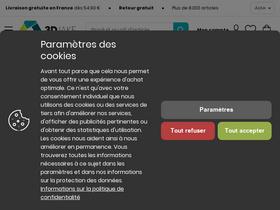 '3djake.fr' screenshot