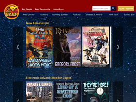 'baen.com' screenshot