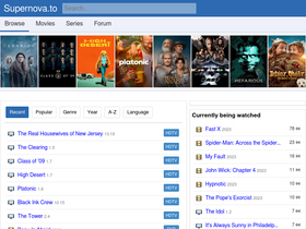 'supernova.to' screenshot