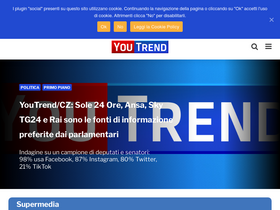 'youtrend.it' screenshot