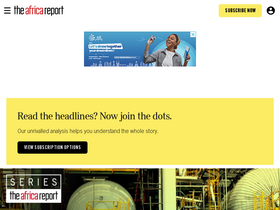 'theafricareport.com' screenshot