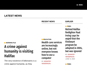 'halifaxexaminer.ca' screenshot