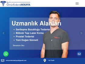 'omurerdemakkaya.com' screenshot