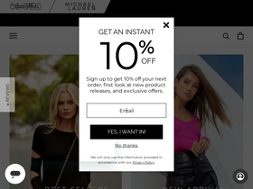 Michael Lauren homepage screenshot