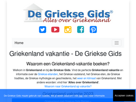 'grieksegids.nl' screenshot