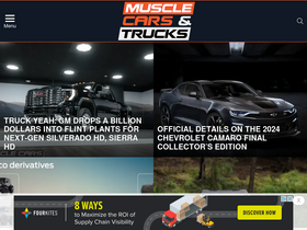 'musclecarsandtrucks.com' screenshot
