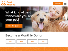 'bestfriends.org' screenshot