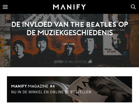 'manify.nl' screenshot