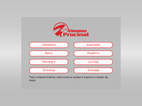 'procinal.com' screenshot