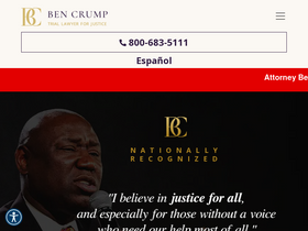 'bencrump.com' screenshot