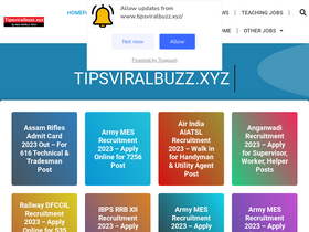 'tipsviralbuzz.xyz' screenshot