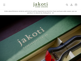 jakoti.co.uk homepage screenshot