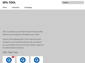 'qfiltool.com' screenshot