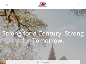 'indwes.edu' screenshot