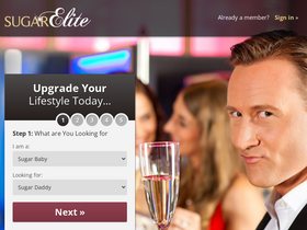 'sugarelite.com' screenshot