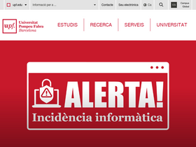 'upf.edu' screenshot