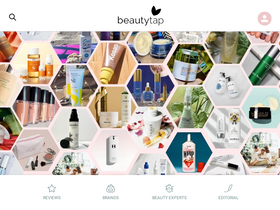 'beautytap.com' screenshot
