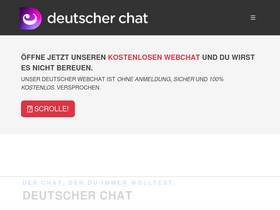 'deutscher-chat.de' screenshot