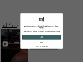 'pxlmag.com' screenshot