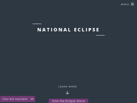 'nationaleclipse.com' screenshot