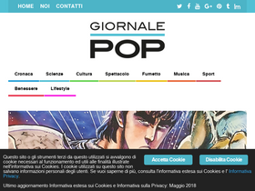 'giornalepop.it' screenshot