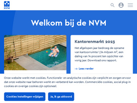'nvm.nl' screenshot