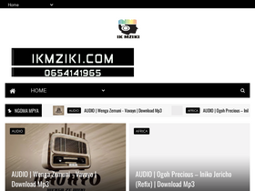 'ikmziki.com' screenshot