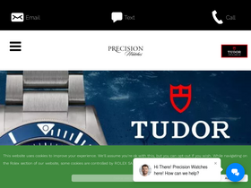 'precisionwatches.com' screenshot