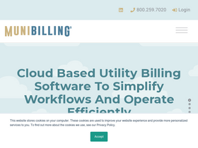 'munibilling.com' screenshot