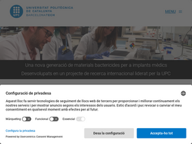 'upc.edu' screenshot