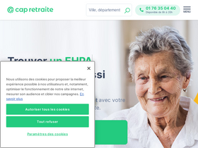 'capretraite.fr' screenshot