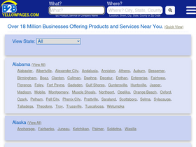 'b2byellowpages.com' screenshot