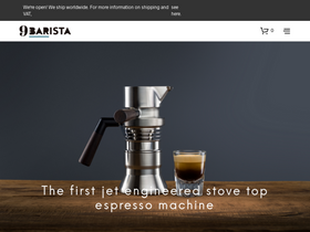 '9barista.com' screenshot